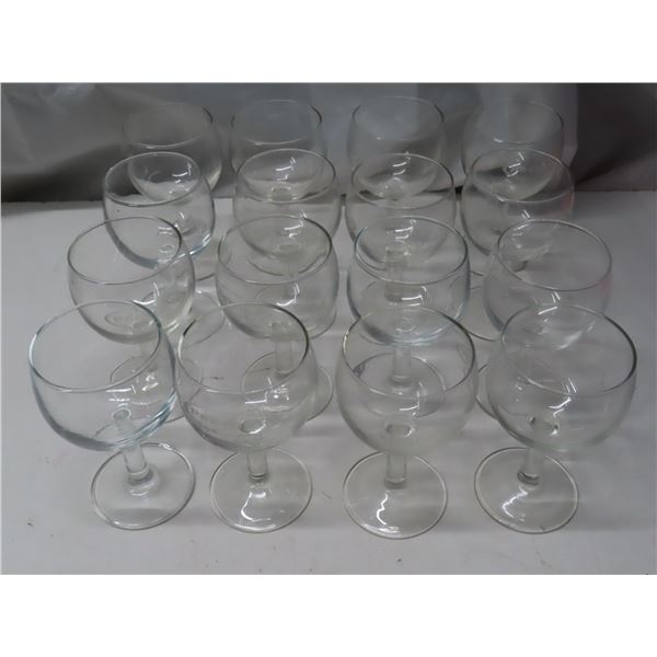 16 glass premier wine glasses