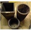 Image 2 : Rattan Plastic Plant Pot