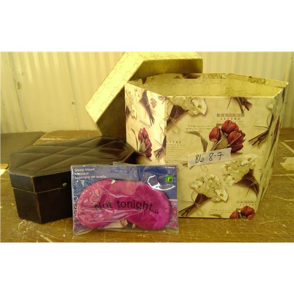 Pentagon Storage box and jewelry box