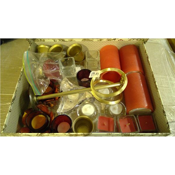 Candle and Candle Holder Assorted