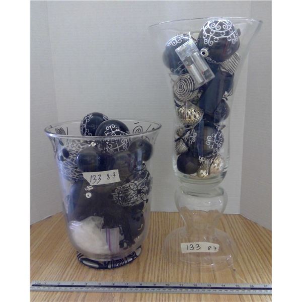 Glass jar décor