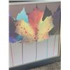 Image 2 : Large framed leaf picture - 29x29"