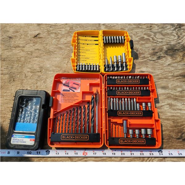 Lot of assorted drill bits