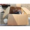 Image 1 : Box of hangers, etc.