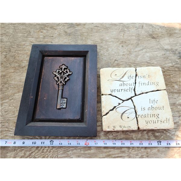 Stepping stone and picture