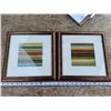 Image 1 : 2 Framed art pictures