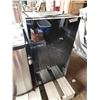 Image 1 : Small black wine cooler - 17.5 x 18.5 x 32"H