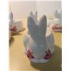 Image 2 : Lot of 9 easter bunny rabbit edd holders