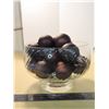 Image 2 : Lot of 3 medium size glass items