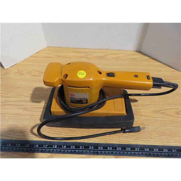 Black & decker dual action sander A2 direction