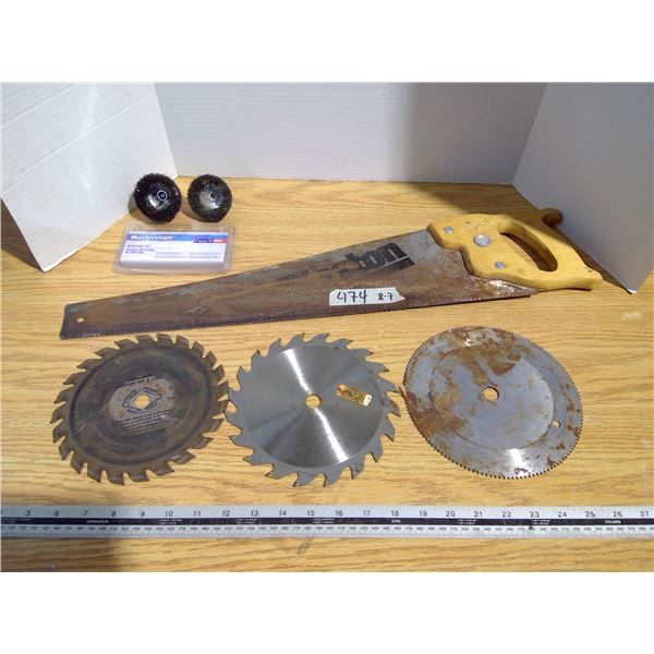 Disston saw, cutter blade