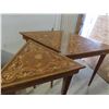 Image 1 : reuge swiss musical triangle tables