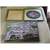 Image 1 : sask pennitentary photo and framed cross stitch