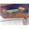 Image 5 : antique chest with christmas supplies rusted and damaged