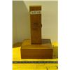 Image 1 : Cognac Grand Champagne case and wooden jewelry box