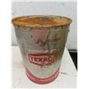 Image 2 : 5 gallon texaco oil drum