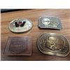 Image 1 : 4 belt buckles