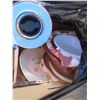 Image 9 : large pallet of old pots , pans , cups and plates