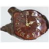 Image 2 : stained wooden clock