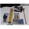 Image 1 : pvc cutter , level , washer kit , paint mixer