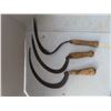 Image 1 : antique hand scythes