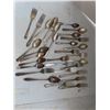 Image 1 : silver plated and nickel silver cutlery set