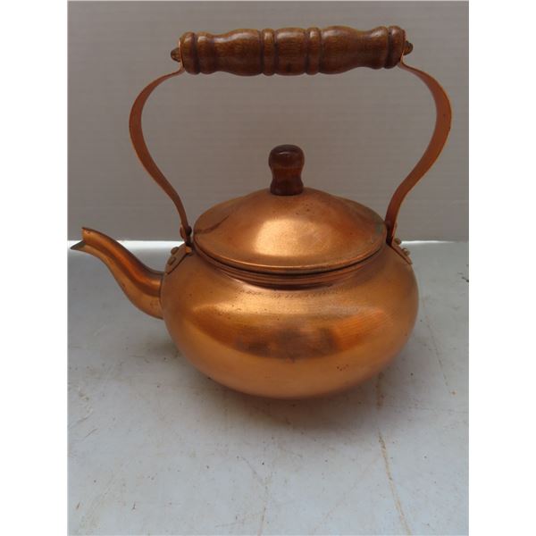 brass teapot