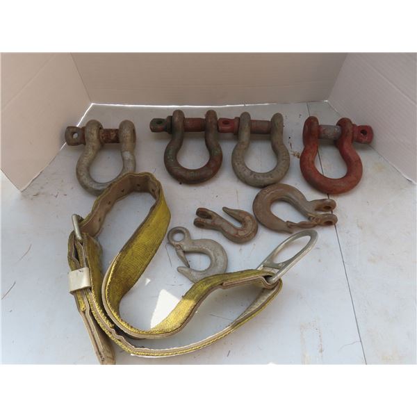 clevaces , hooks and strapping