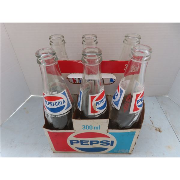 lot of pepsi bottles