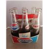 Image 4 : 6 vintage pepsi bottles and case