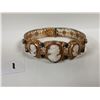 Image 1 : 1920's Gold filled cameo bracelet