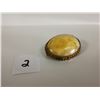 Image 1 : Antique early 1900's Amber brooch