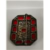 Image 5 : Antique Red Rhinestone large brooch