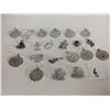Image 1 : 21 Sterling silver charms ( all sterling silver)