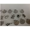 Image 3 : 21 Sterling silver charms ( all sterling silver)