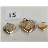 Image 2 : 3 antique lockets
