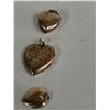 Image 5 : 3 antique lockets