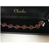 Image 3 : Beautiful real flowers setting glass bracelet