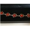 Image 4 : Beautiful real flowers setting glass bracelet