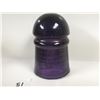Image 3 : 1 purple glass insulator