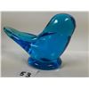 Image 4 : Blue glass bird (about 4 inch)