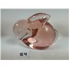 Image 2 : Peach glass bunny (3 1/2 inch long)