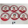 Image 1 : 1967 NHL 6 Chip Coins lot 7