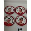 Image 2 : 1967 NHL 6 Chip Coins lot 7