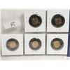 Image 4 : Five UNC 2022 Black toonies, $2 coin