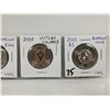 Image 3 : UNC 4 specialty $2 coins, 3 colored toonies