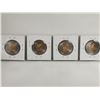 Image 4 : UNC 4 specialty $2 coins, 3 colored toonies