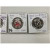 Image 3 : UNC 4 specialty $2 coins, 3 colored toonies