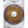 Image 2 : Vintage sunburst clock 22 1/2 diameter