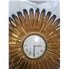 Image 4 : Vintage sunburst clock 22 1/2 diameter